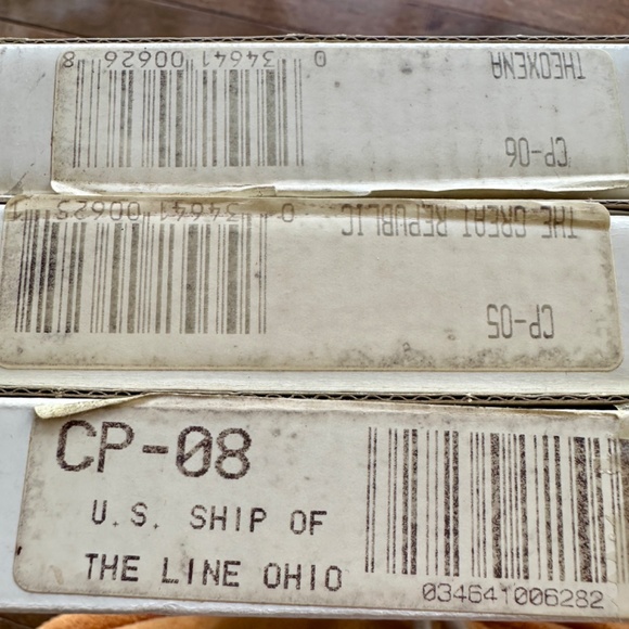 NEW IN BOX Churchill Currier & Ives Tall Ships - Set of 3 - Picture 6 of 16